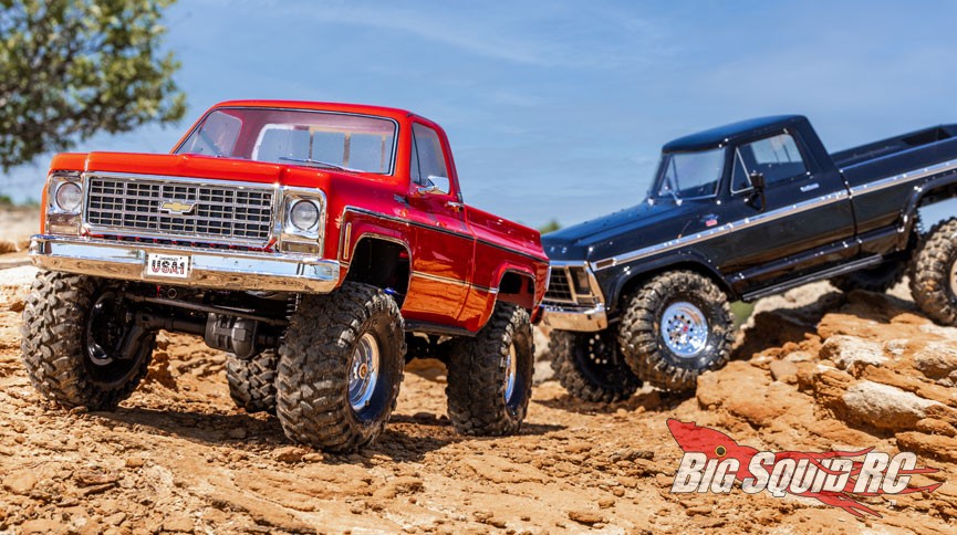 Traxxas TRX-4 Ford F-150 Chevrolet K10 RTR