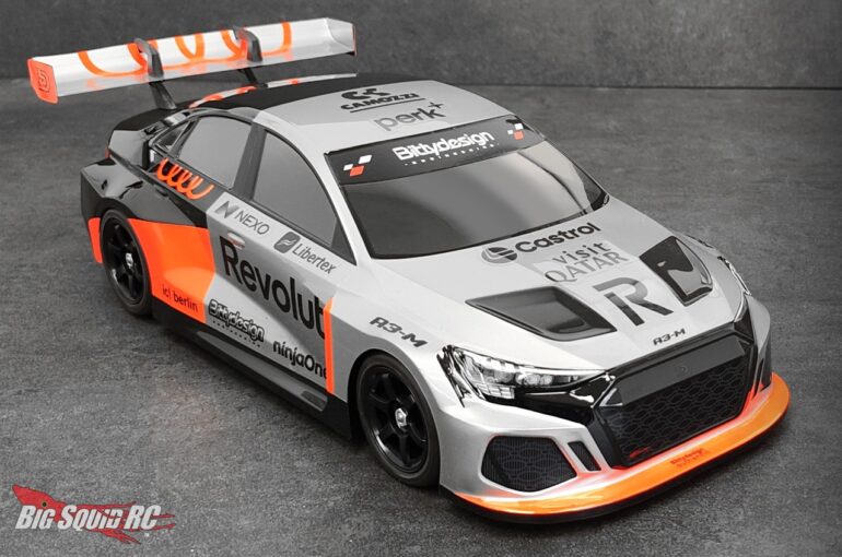 Bittydesign RC A3-M M-Chassis Clear Body