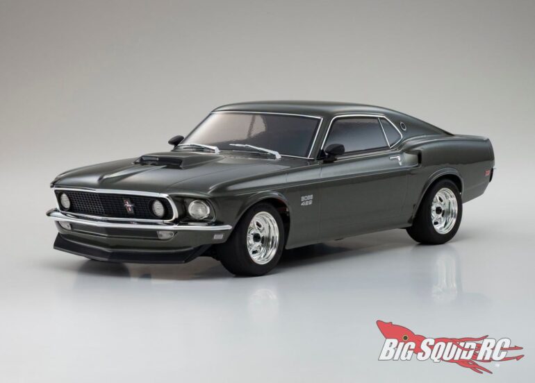 Kyosho RC 1969 Ford Mustang Boss 429 Fazer Clipless Body