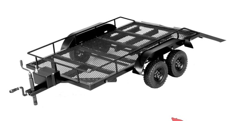 Racers Edge PRO1500 1/10 Full Metal Trailer with LED Lights