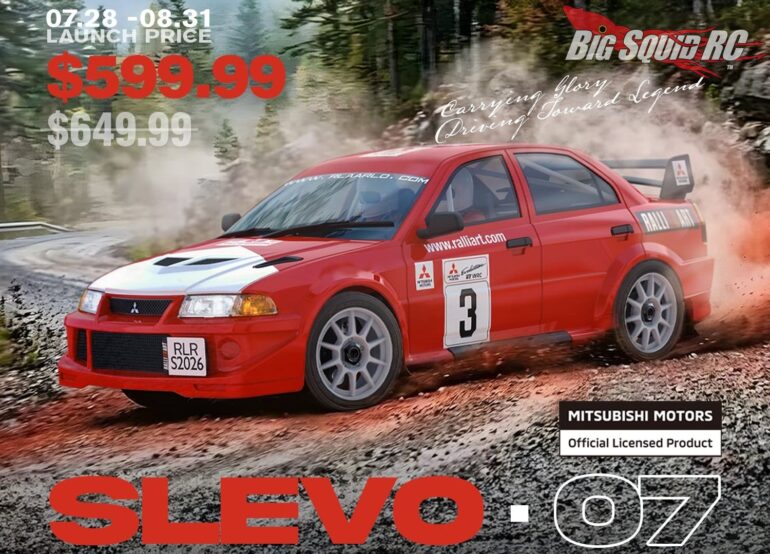 Rlaarlo 7th Mitsubishi EVO 6.5 TME Brushless RTR Rally Car