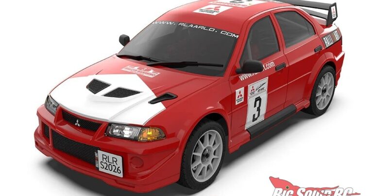 Pre-Order Open – Rlaarlo 1/7 Mitsubishi EVO Rally Slevo-07