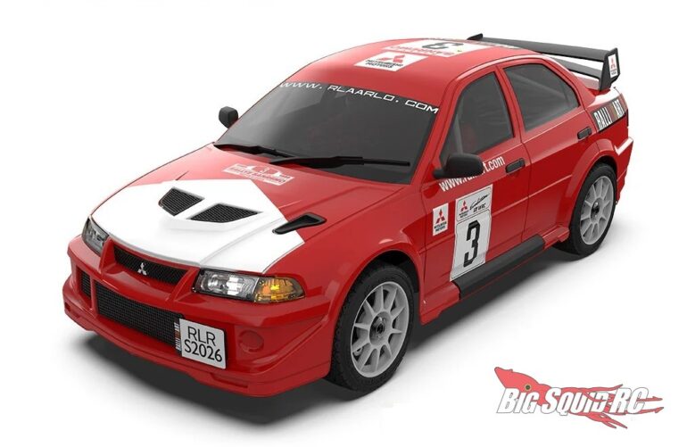 Rlaarlo RC 7th Mitsubishi EVO Rally Slevo-07 RTR Roller