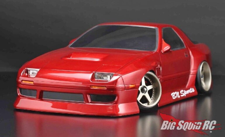 Yokomo RC 10th BN Sports Mazda FC RX-7 Drift Body