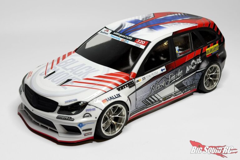 APlastics Black Smoke Mercedes 203.5 Clear Body