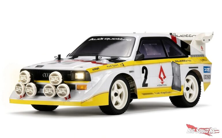 Carisma RC M48S Audi Sport Quattro S1 1985 Night Rally Edition RTR