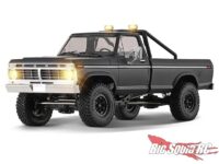 NEW! 1312 Brushless Motor NEW! Independent Brushless ESC NEW! Independent Receiver Officially Licensed Ford F-100 Body Officially Licensed BFGoodrich KO3 Tires Highly Detailed Scale Exterior & Interior All-New FCX18 II Low Center-Of-Gravity Chassis Full Light System With Multiple Modes Two-Speed Transmission Magnetic Quick-Release Body System Metal Chassis Rails, Links, Bearings, Gears & Shocks Solid Axle Reverse Transmission Design Extensive Upgrade Parts Available