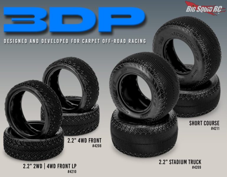 JConcepts RC 3DP Carpet Tires