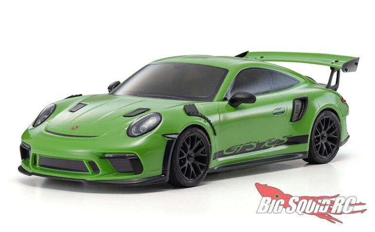 Kyosho Clipless 2018 Porsche 911 GT3 RS Lizard Green Fazer FZ02 Readyset