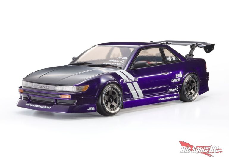 Kyosho RC Nissan Silvia S13 Tuned Purple Fazer D2 Drift Readyset