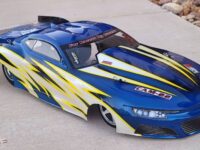Shark RC Bodies Cam 22 Clear Body For Drag Cars