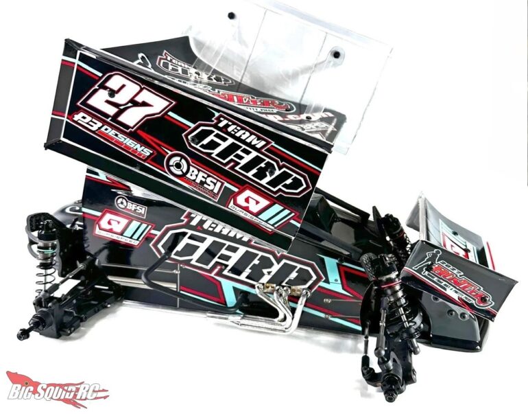 Team GFRP RC 2027 Hustler Rubber Tire Sprint Car Kit