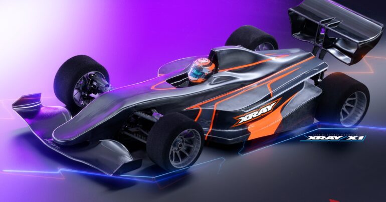 Xray dévoile le kit F1 2027 X1 en versions Carpet et Asphalt