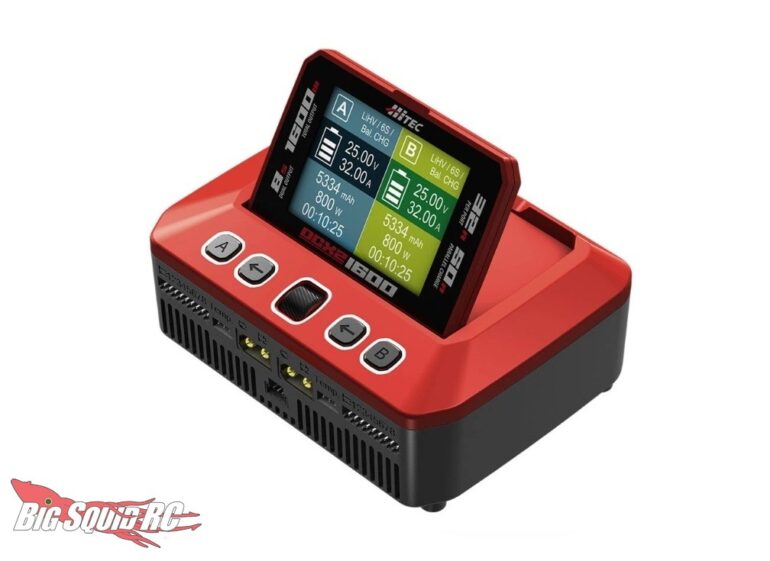 Hitec RC DCX2 1600 Duo Two Port 1600W DC Battery Charger